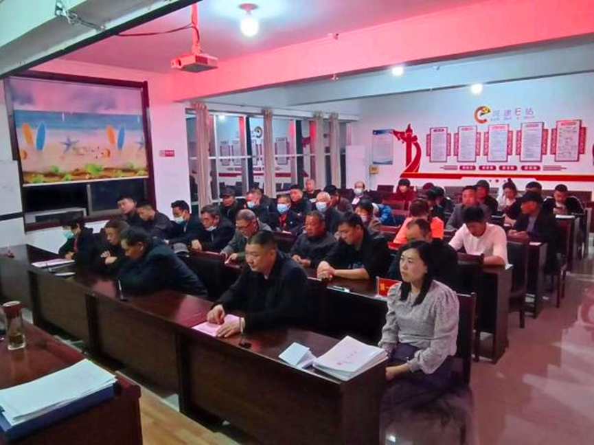 罗庄区龙兴村工作队 积极宣讲乡村振兴政策 开展党员干部学习培训活动
